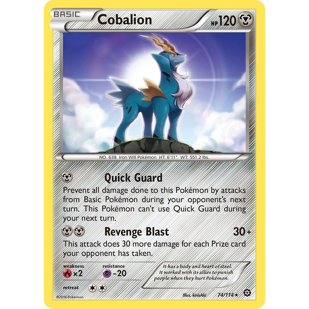 Image for Cobalion (74/114) (STS) - Pokemon