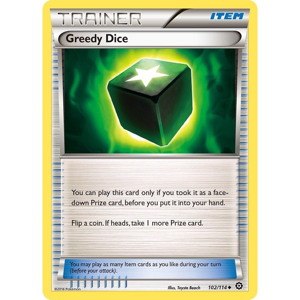 Image for Greedy Dice (102/114) (STS) - Pokemon