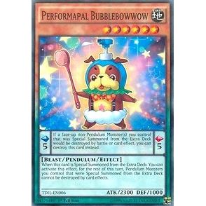 Image for Performapal Bubblebowwow (TDIL-EN006) (TDIL) - YuGiOh
