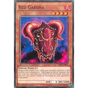 Image for Red Gardna (TDIL-EN015) (TDIL) - YuGiOh
