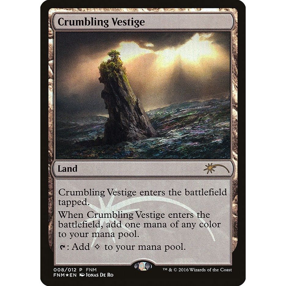 Image for Crumbling Vestige (8) (FNM) - Magic: The Gathering