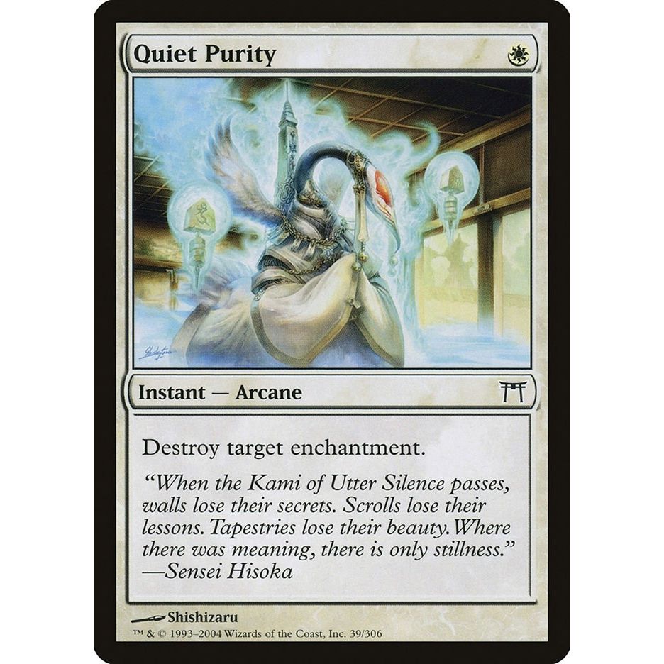 Image for Quiet Purity (39) (CHK) - Magic: The Gathering