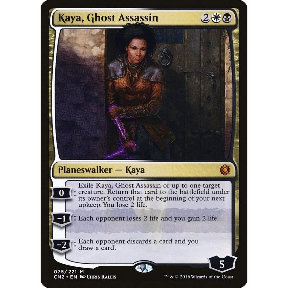 Image for Kaya, Ghost Assassin (75) (CN2) - Magic: The Gathering