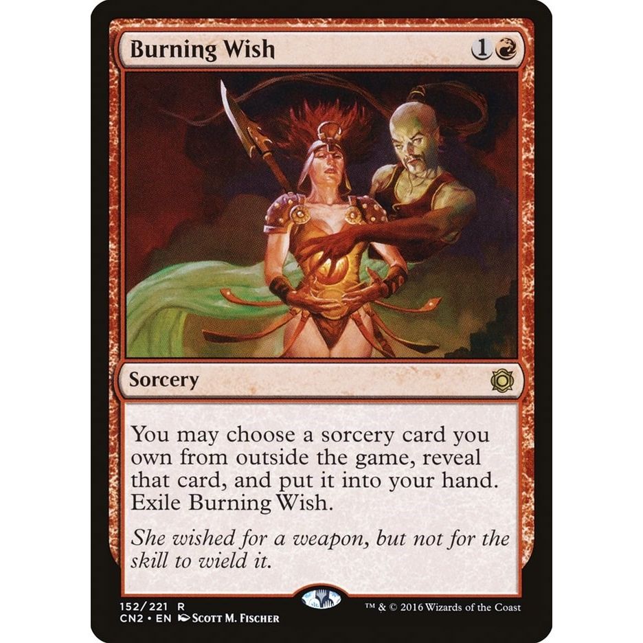 Image for Burning Wish (152) (CN2) - Magic: The Gathering