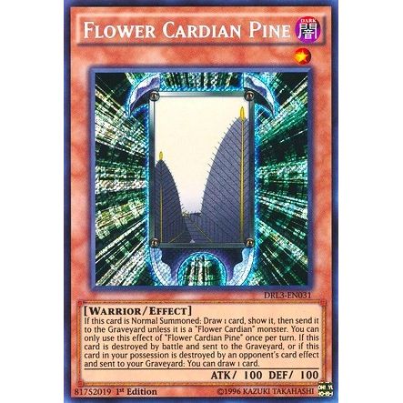Image for Flower Cardian Pine (DRL3-EN031) (DRL3) - YuGiOh
