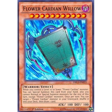 Image for Flower Cardian Willow (DRL3-EN033) (DRL3) - YuGiOh