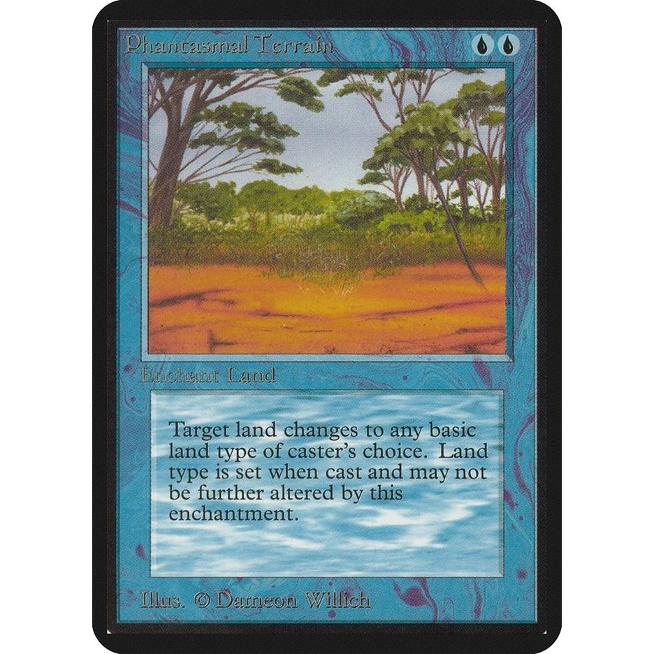 Image for Phantasmal Terrain (LEA) - Magic: The Gathering