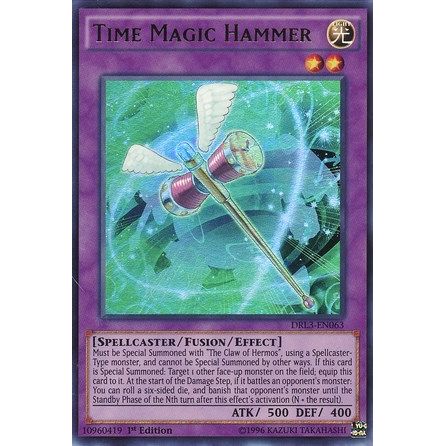 Image for Time Magic Hammer (DRL3-EN063) (DRL3) - YuGiOh