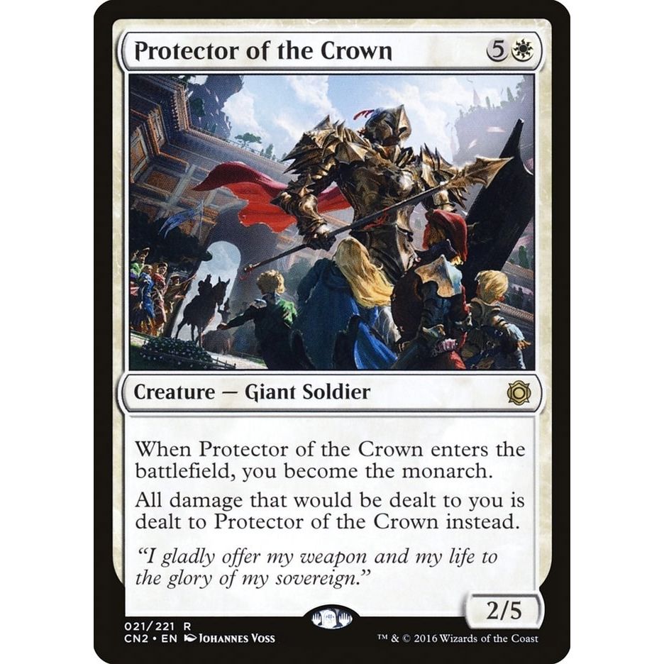 Image for Protector of the Crown (21) (CN2) - Magic: The Gathering