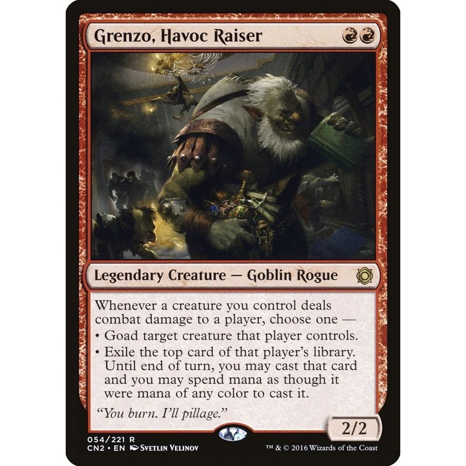 Image for Grenzo, Havoc Raiser (54) (CN2) - Magic: The Gathering