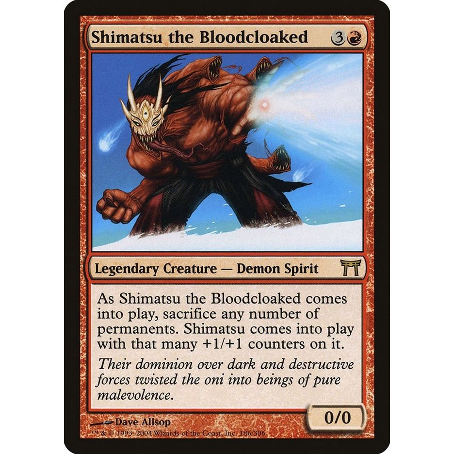 Image for Shimatsu the Bloodcloaked (186) (CHK) - Magic: The Gathering