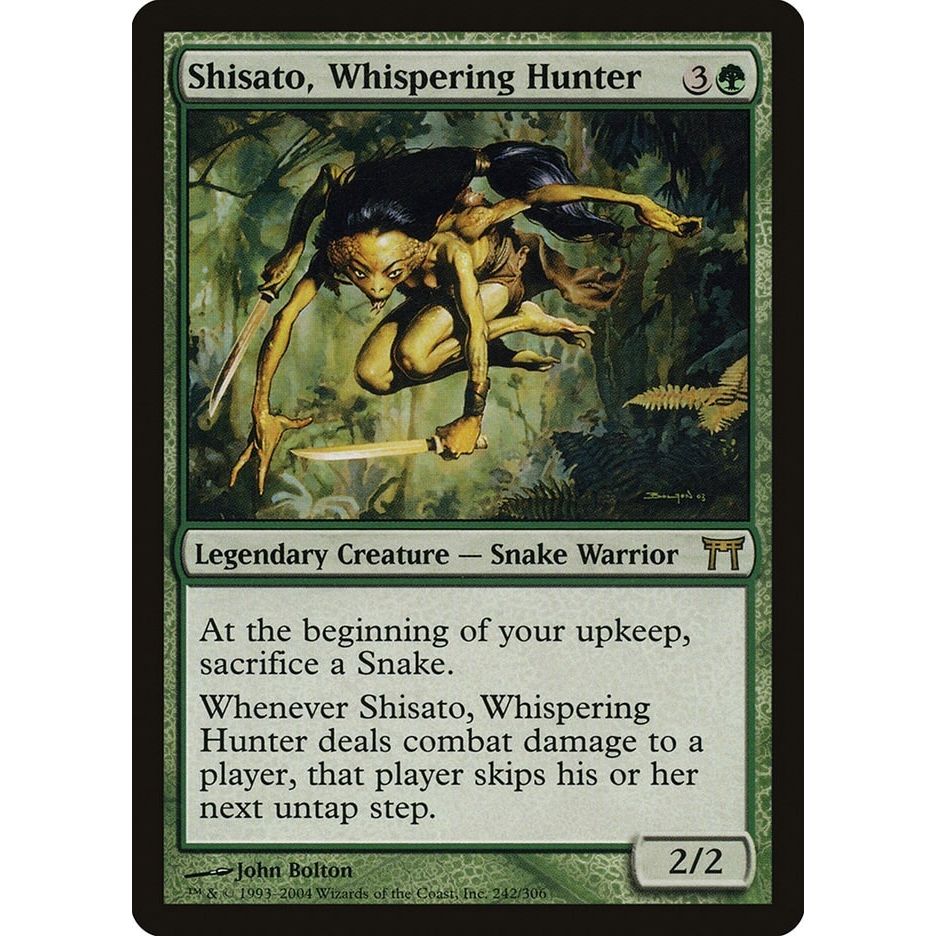 Image for Shisato, Whispering Hunter (242) (CHK) - Magic: The Gathering