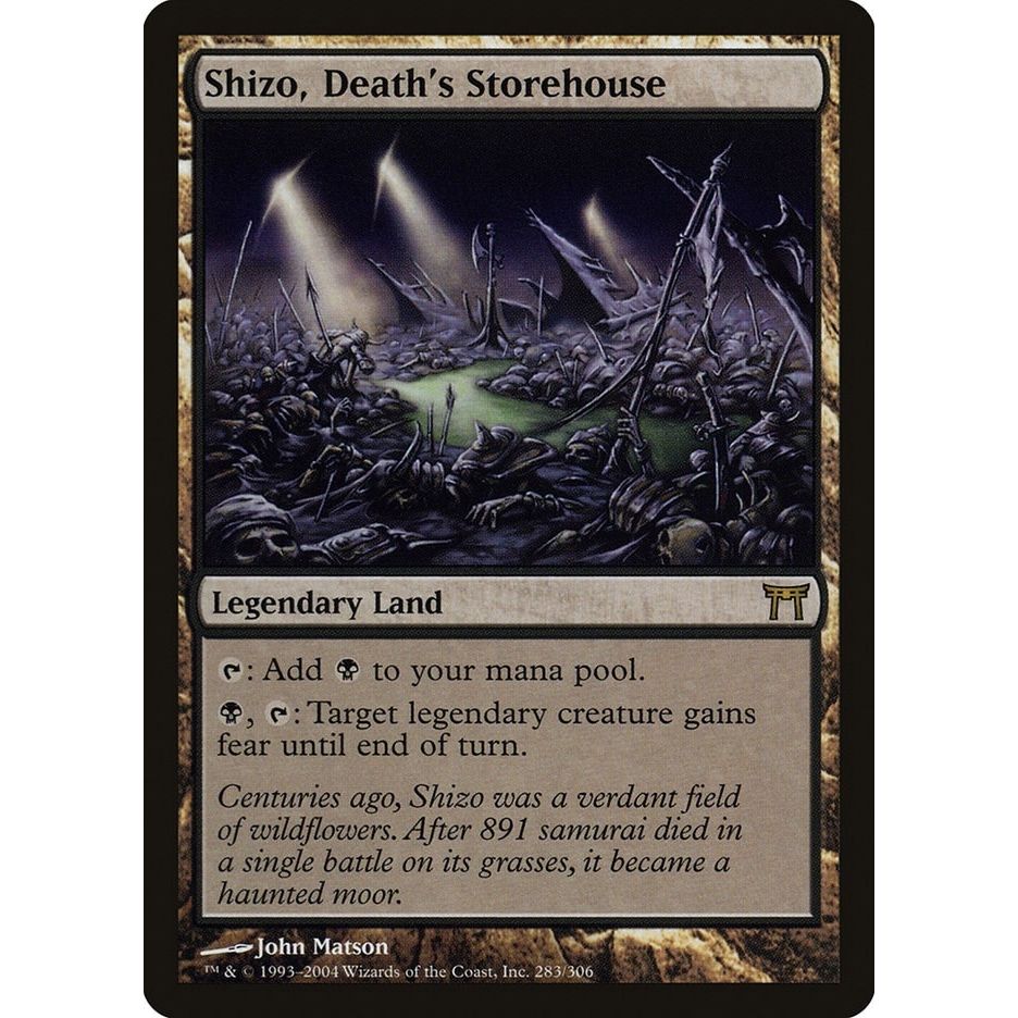 Image for Shizo, Death's Storehouse (283) (CHK) - Magic: The Gathering