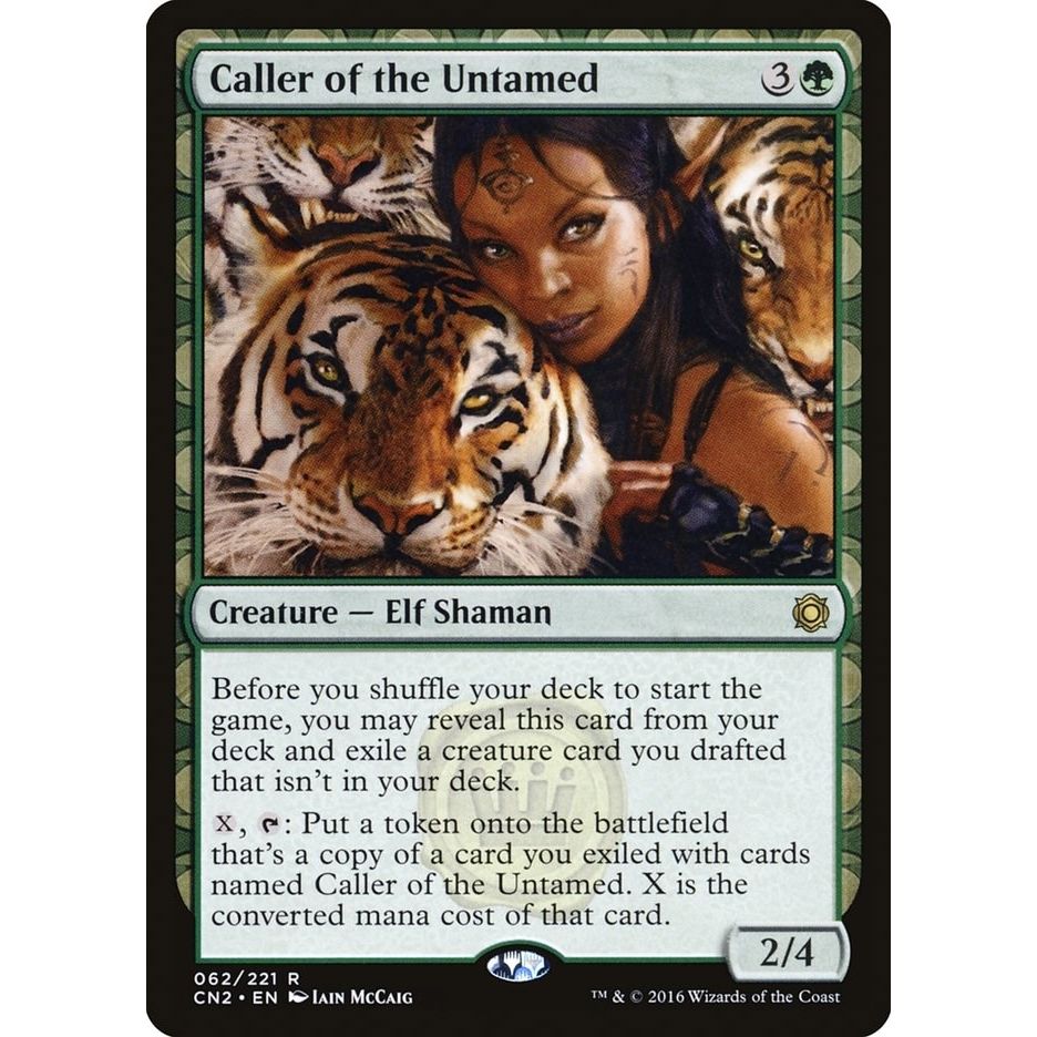 Image for Caller of the Untamed (62) (CN2) - Magic: The Gathering