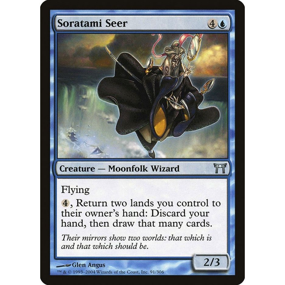 Image for Soratami Seer (91) (CHK) - Magic: The Gathering