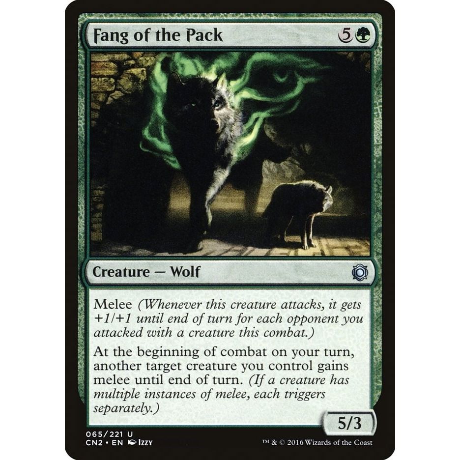 Image for Fang of the Pack (65) (CN2) - Magic: The Gathering