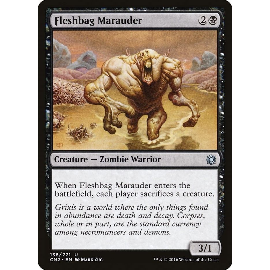 Image for Fleshbag Marauder (136) (CN2) - Magic: The Gathering