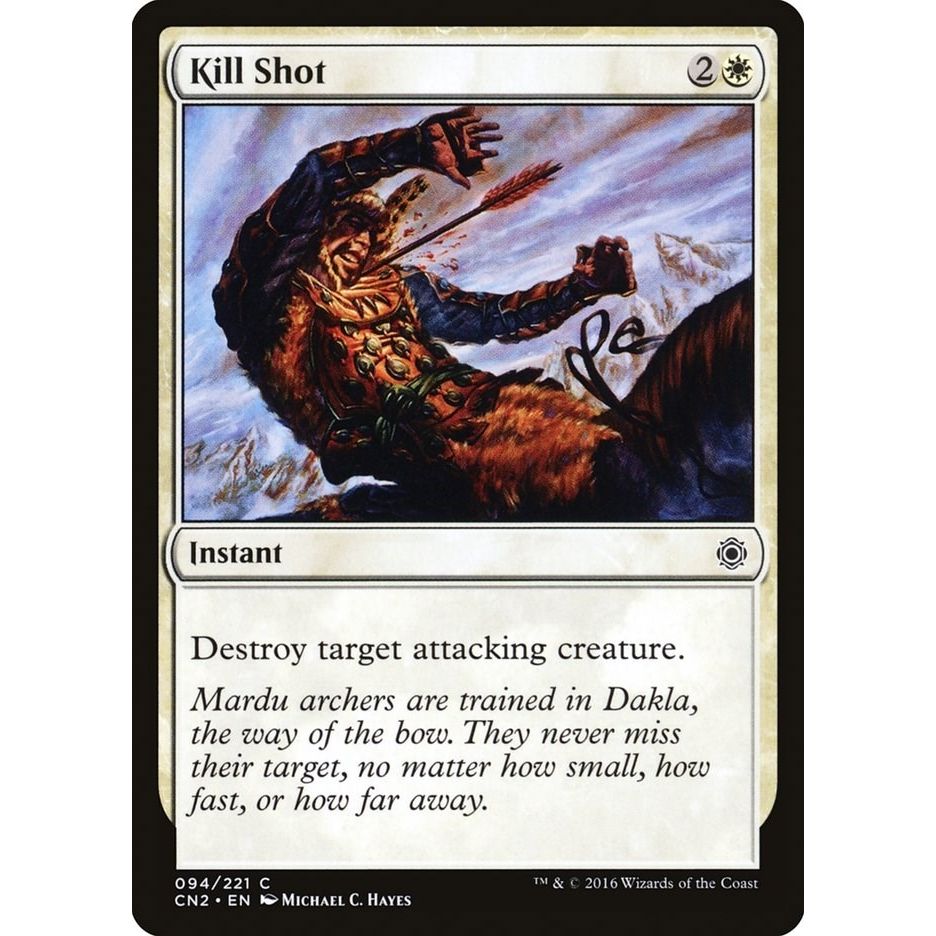 Image for Kill Shot (94) (CN2) - Magic: The Gathering