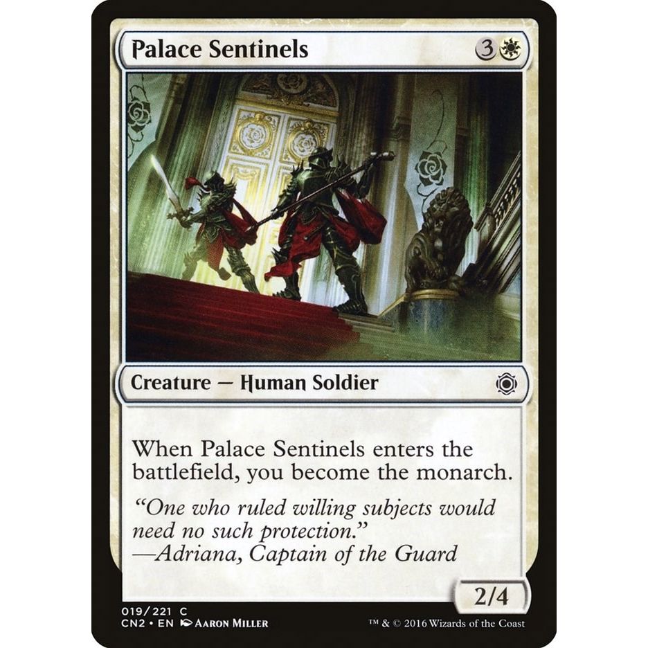 Image for Palace Sentinels (19) (CN2) - Magic: The Gathering