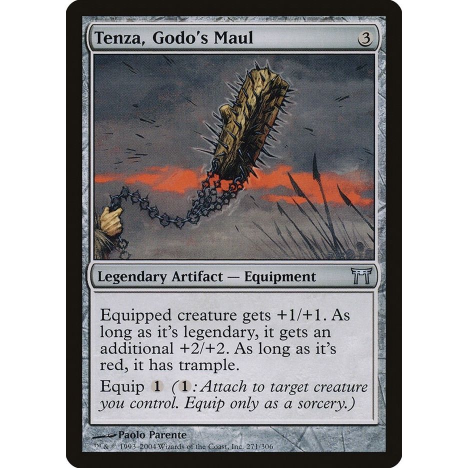 Image for Tenza, Godo's Maul (271) (CHK) - Magic: The Gathering