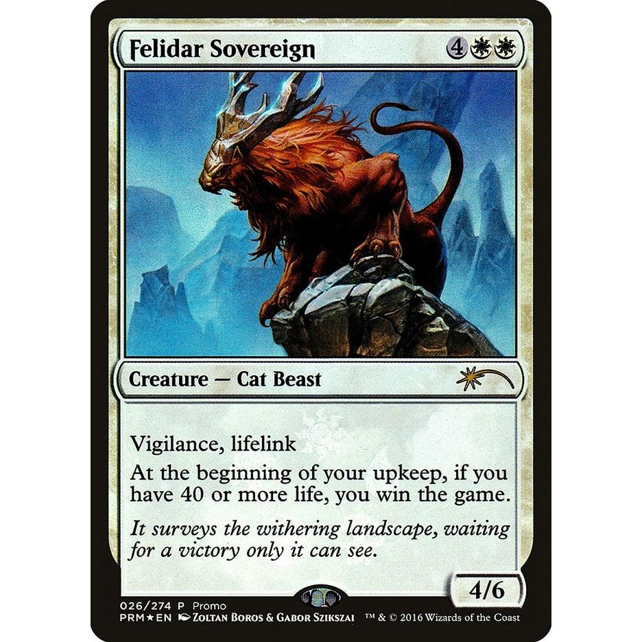 Image for Felidar Sovereign (26) (MEDIA) - Magic: The Gathering