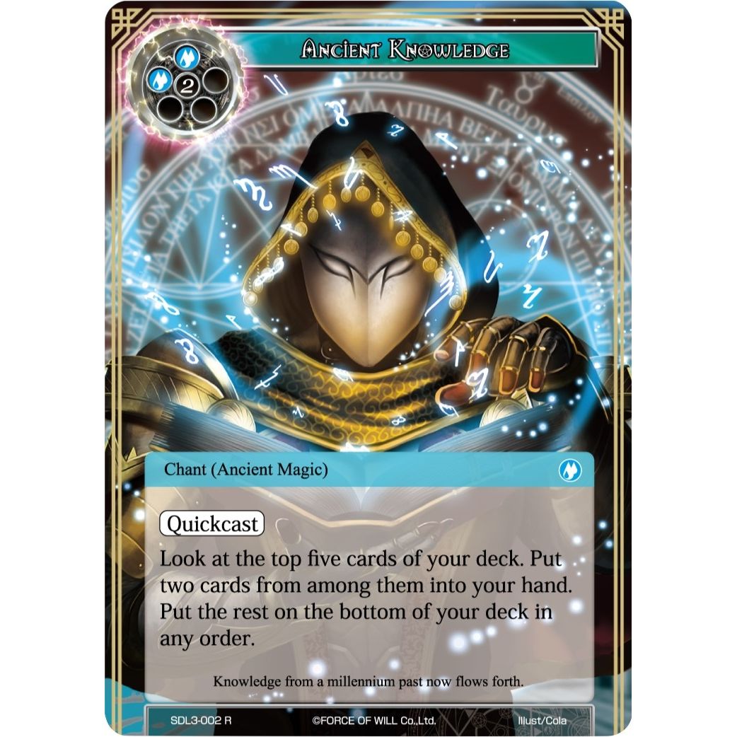 Image for Ancient Knowledge (SDL3-002) (SDL3) - Force of Will