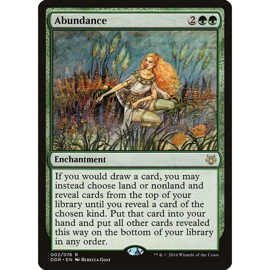 Image for Abundance (2) (DDR) - Magic: The Gathering