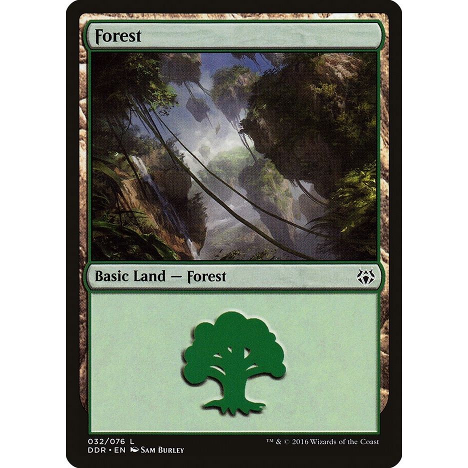Image for Forest (32) (32) (DDR) - Magic: The Gathering