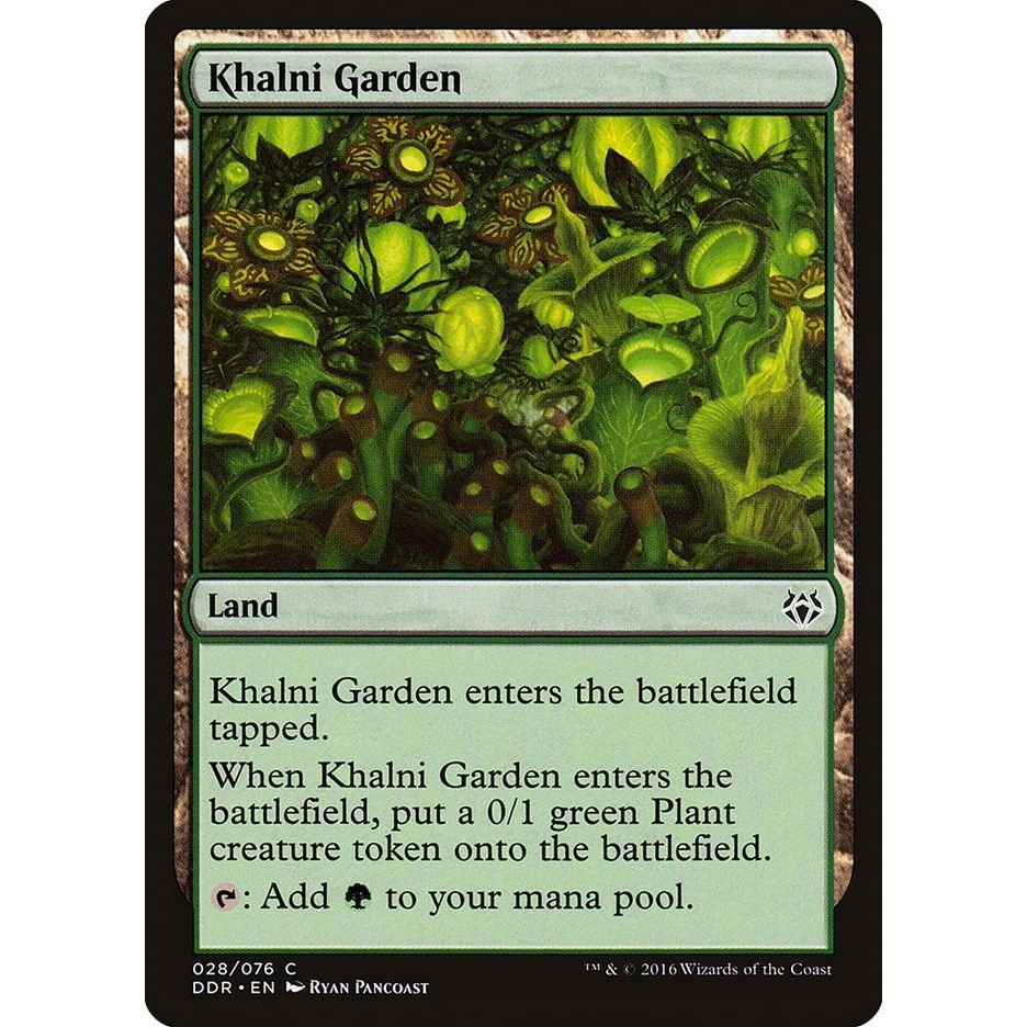 Image for Khalni Garden (28) (DDR) - Magic: The Gathering