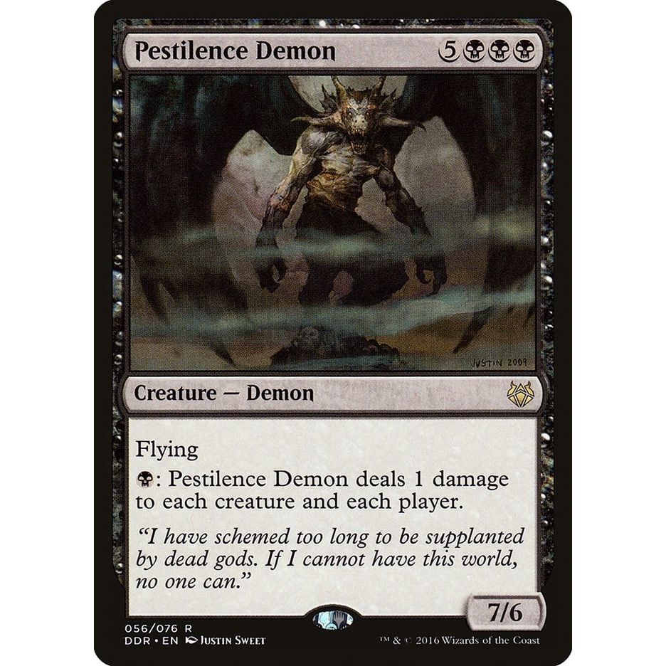 Image for Pestilence Demon (56) (DDR) - Magic: The Gathering