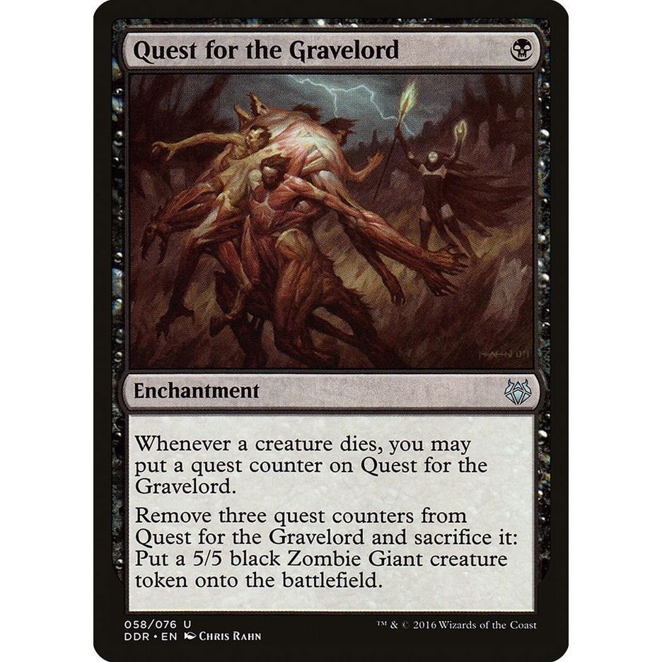 Image for Quest for the Gravelord (58) (DDR) - Magic: The Gathering
