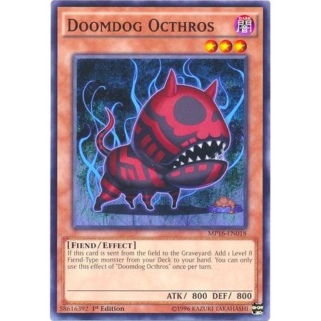 Image for Doomdog Octhros (MP16-EN018) (MP16) - YuGiOh
