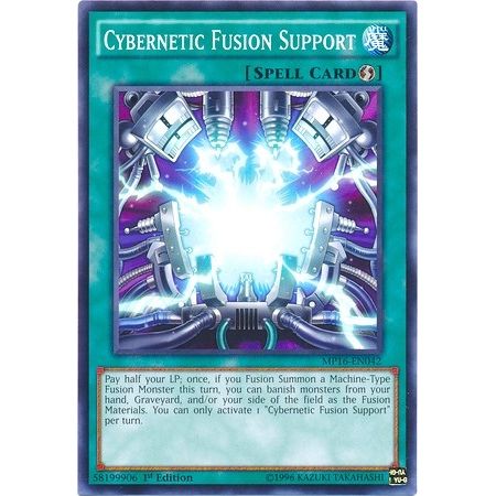 Image for Cybernetic Fusion Support (MP16-EN042) (MP16) - YuGiOh