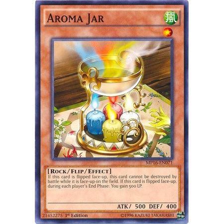 Image for Aroma Jar (MP16-EN071) (MP16) - YuGiOh