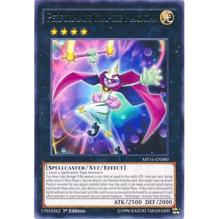 Image for Performage Trapeze Magician (MP16-EN080) (MP16) - YuGiOh