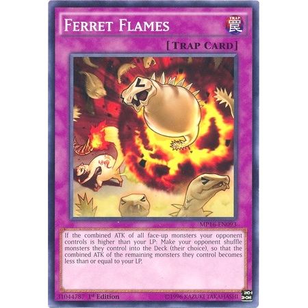 Image for Ferret Flames (MP16-EN093) (MP16) - YuGiOh
