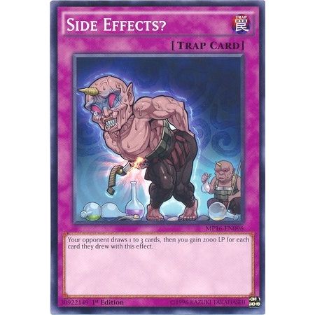 Image for Side Effects? (MP16-EN096) (MP16) - YuGiOh