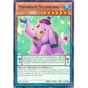 Image for Performapal Splashmammoth (MP16-EN106) (MP16) - YuGiOh