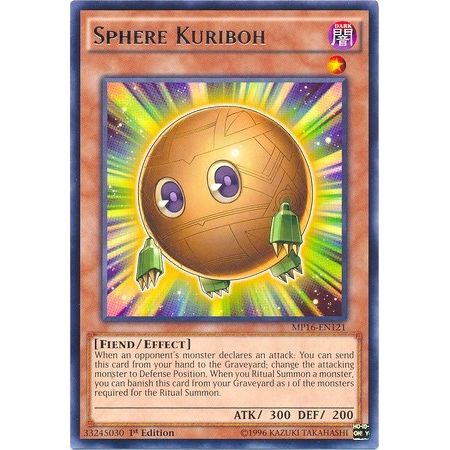 Image for Sphere Kuriboh (MP16-EN121) (MP16) - YuGiOh