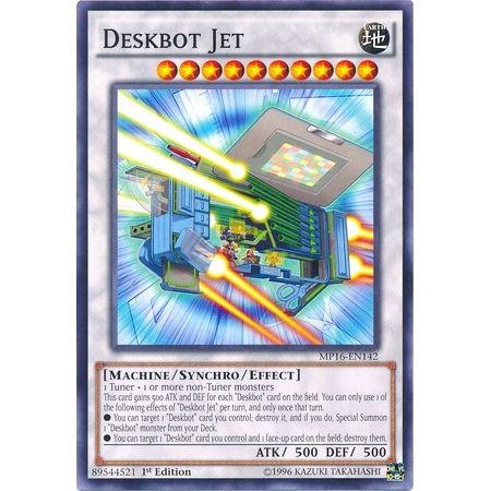 Image for Deskbot Jet (MP16-EN142) (MP16) - YuGiOh