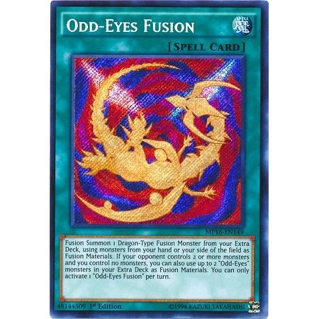 Image for Odd-Eyes Fusion (MP16-EN149) (MP16) - YuGiOh