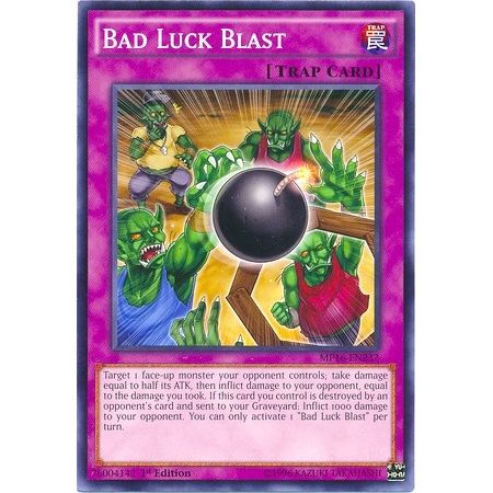 Image for Bad Luck Blast (MP16-EN232) (MP16) - YuGiOh
