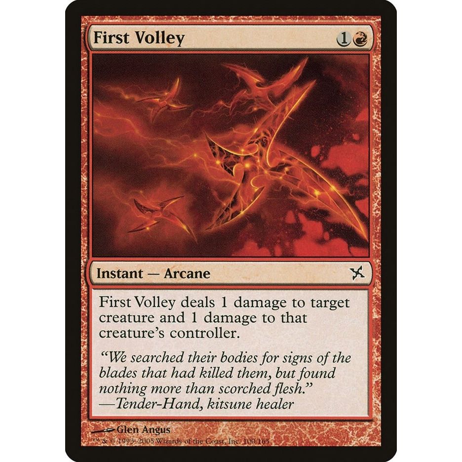 Image for First Volley (100) (BOK) - Magic: The Gathering