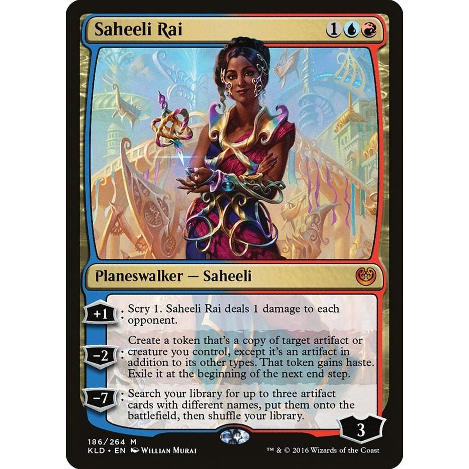 Image for Saheeli Rai (186) (KLD) - Magic: The Gathering