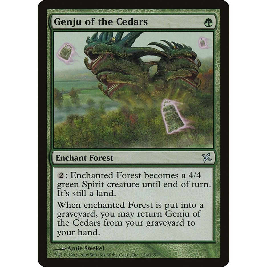 Image for Genju of the Cedars (126) (BOK) - Magic: The Gathering