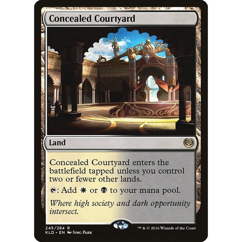 Image for Concealed Courtyard (245) (KLD) - Magic: The Gathering