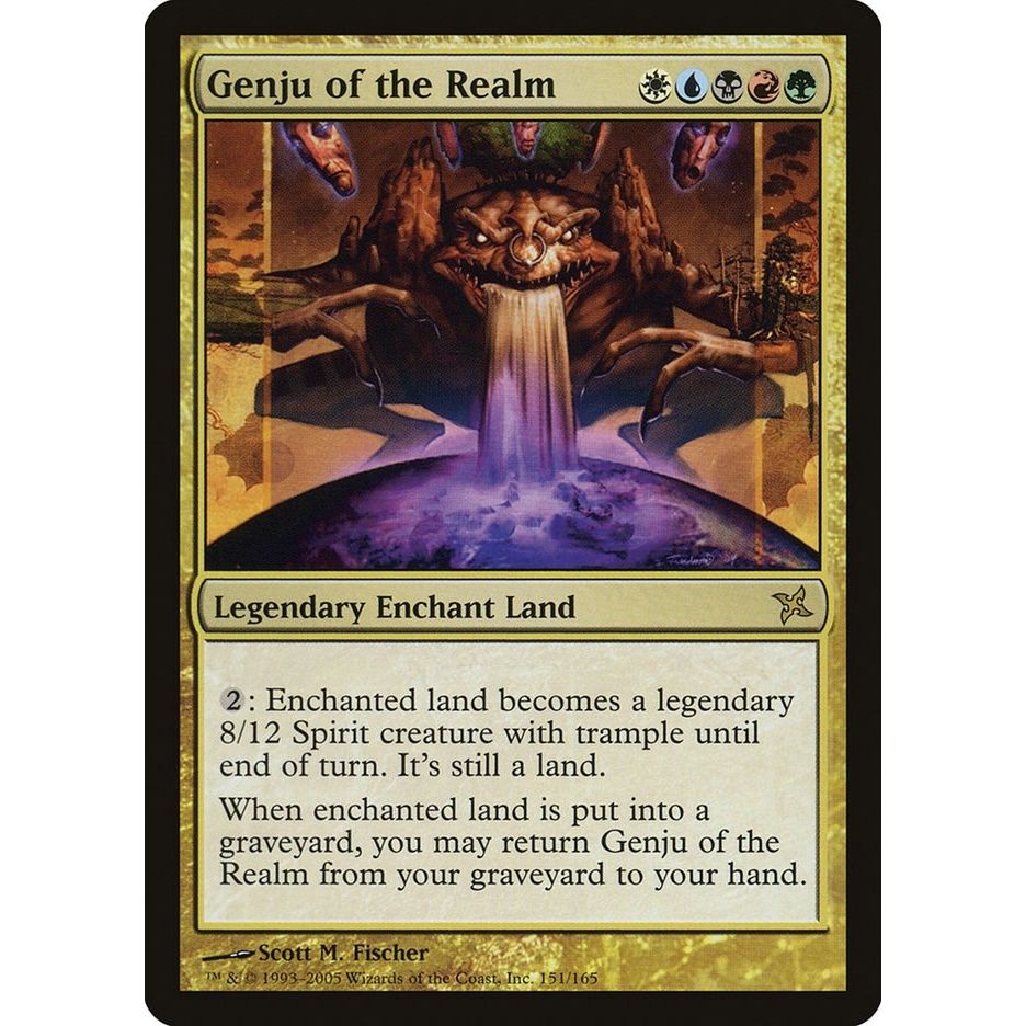 Image for Genju of the Realm (151) (BOK) - Magic: The Gathering