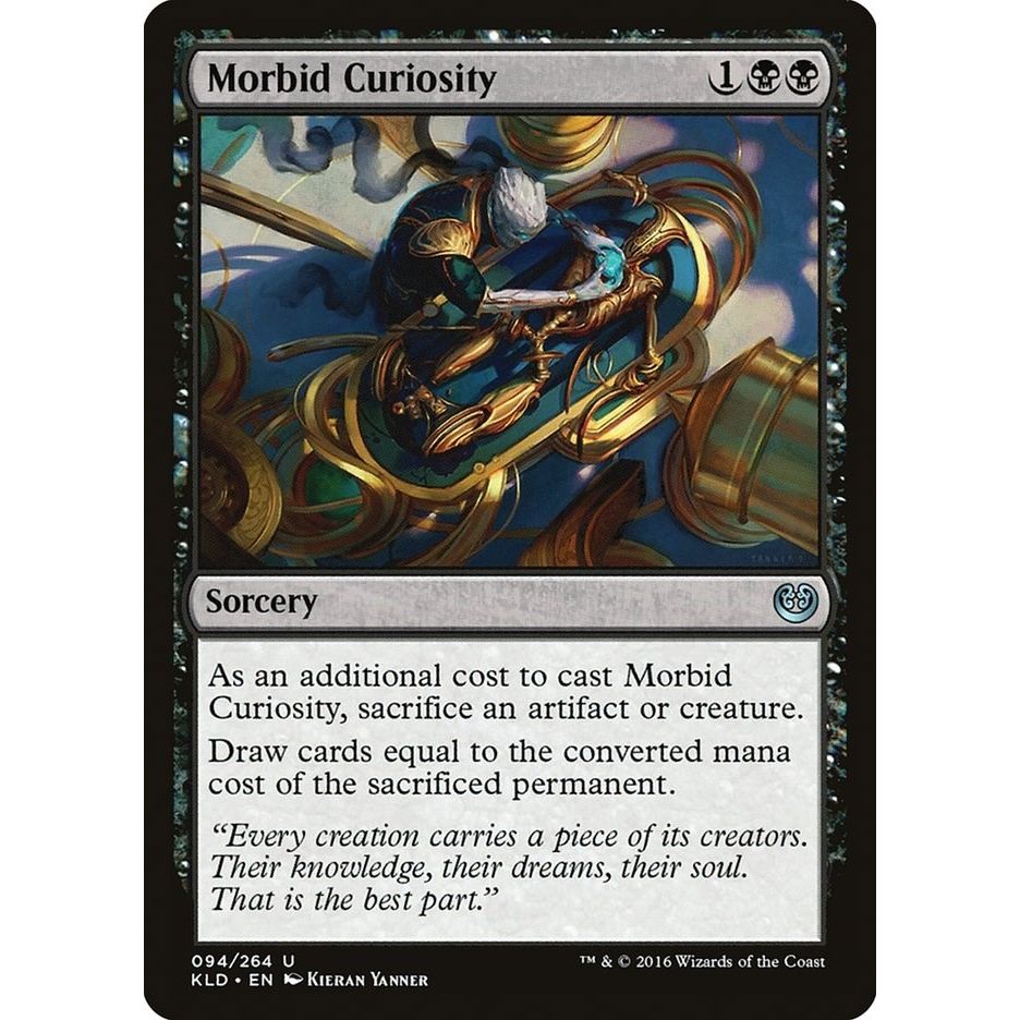 Image for Morbid Curiosity (94) (KLD) - Magic: The Gathering