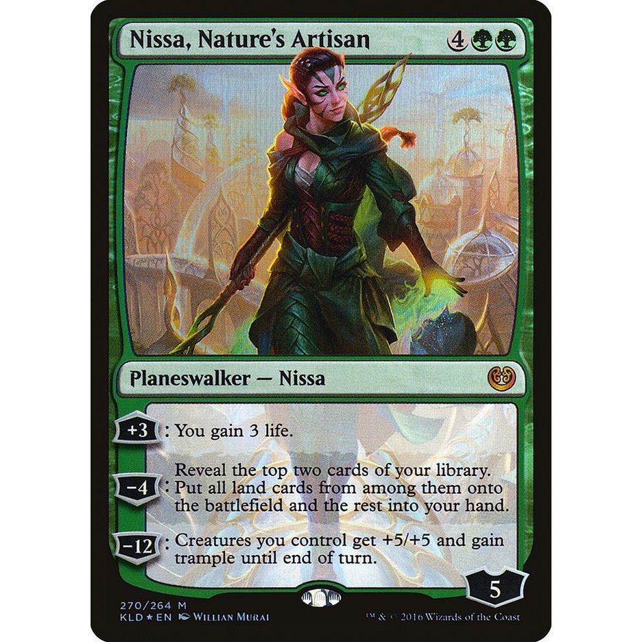 Image for Nissa, Nature's Artisan (270) (KLD) - Magic: The Gathering