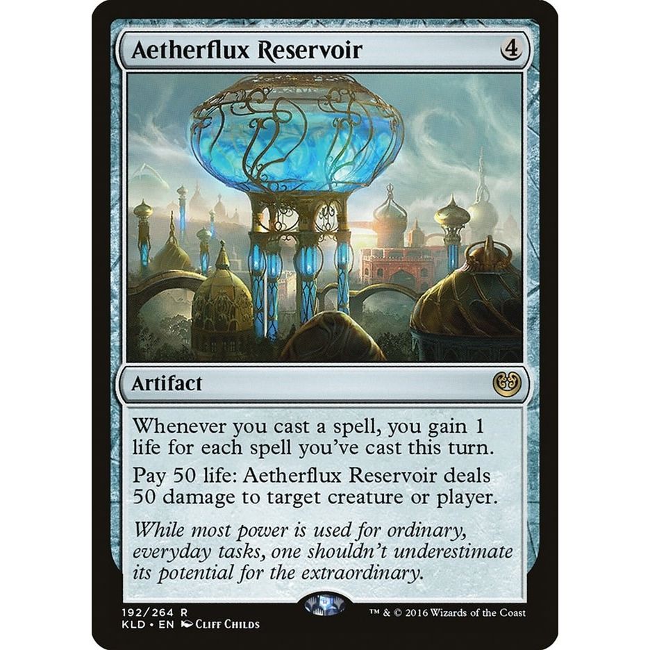 Image for Aetherflux Reservoir (192) (KLD) - Magic: The Gathering